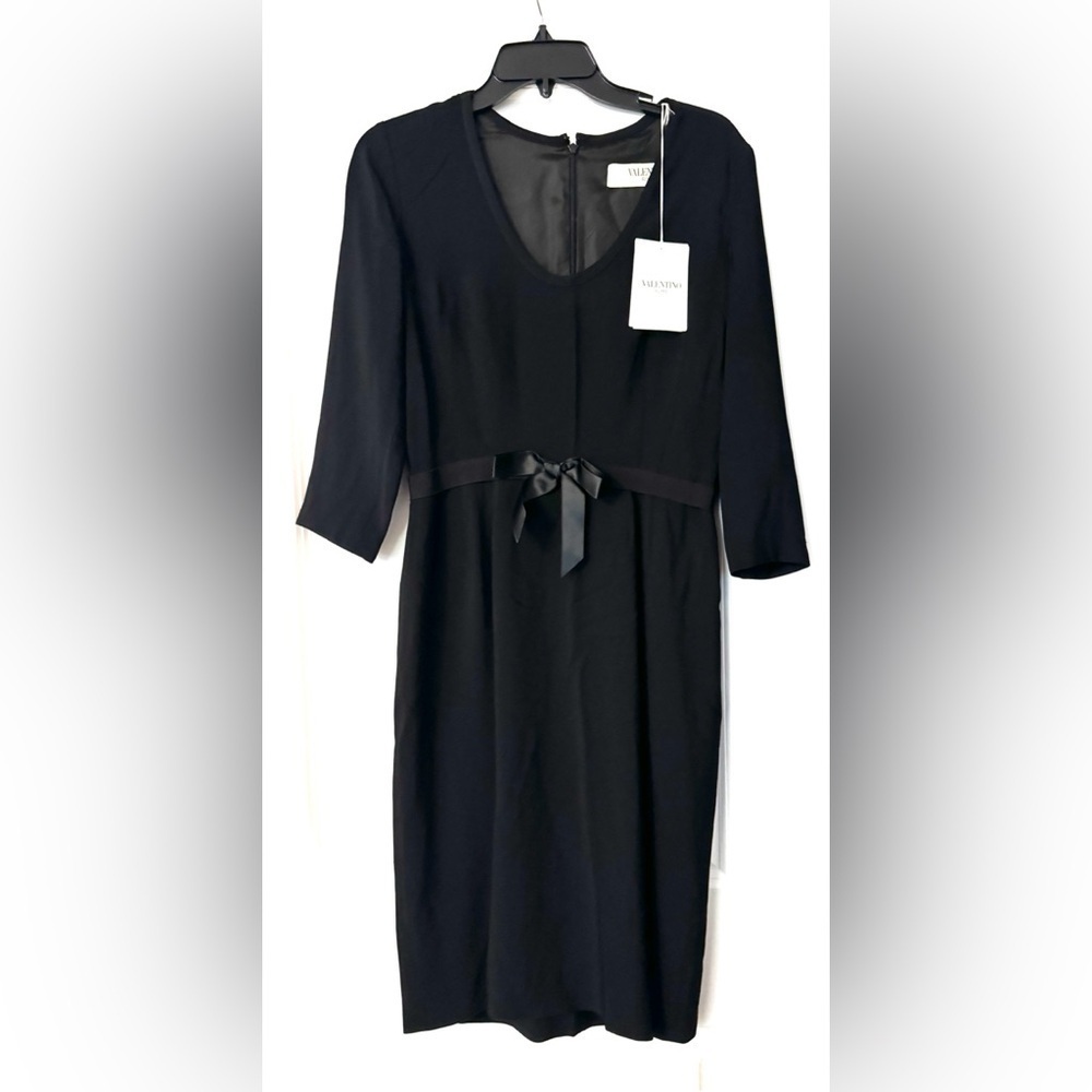 Valentino Roma 3/4 Sleeve vintage little black dress